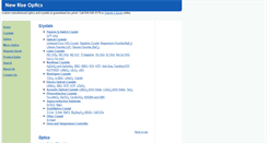 Desktop Screenshot of newriseoptics.com